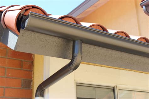 house rain drain pipe metal|rain gutters installation.